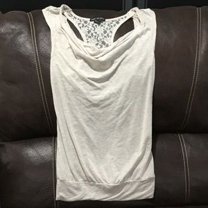 Lace Back Top
